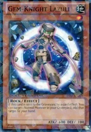 Gem-Knight Lazuli (DT07-EN063) Duel Terminal Common Shatterfoil