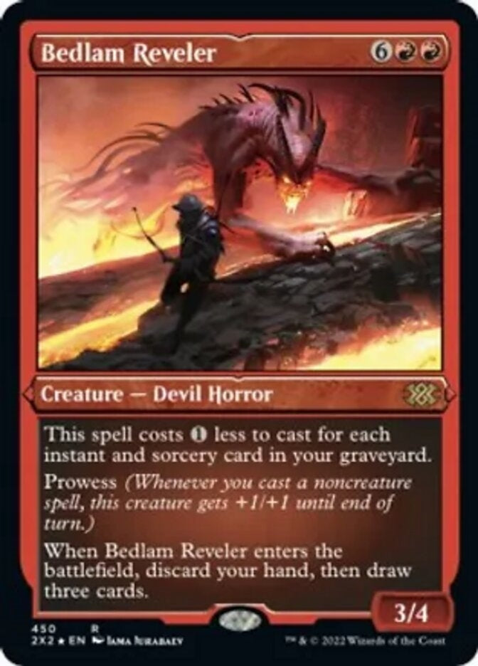 Bedlam Reveler [#450 Etched Foil] (2X2-R)