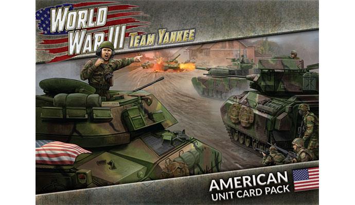 Flames of War: Team Yankee WW3: American (WW3-03U) - Unit Cards