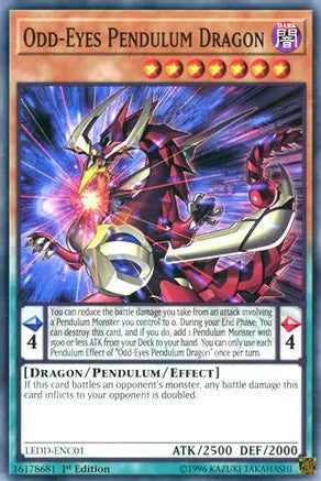 Odd-eyes Pendulum Dragon (LEDD-ENC01) 1st Edition