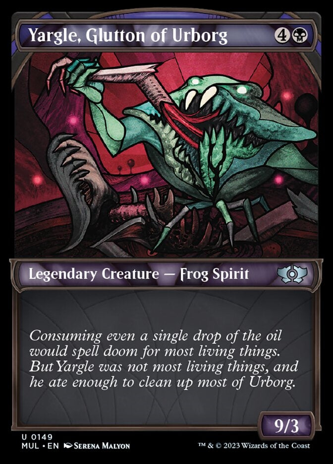 Yargle, Glutton of Urborg [#0149 Halo Foil] (MUL-U)
