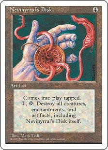 Nevinyrral's Disk (4ED-R)