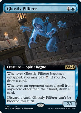 Ghostly Pilferer [#350 Extended Art] (M21-R)