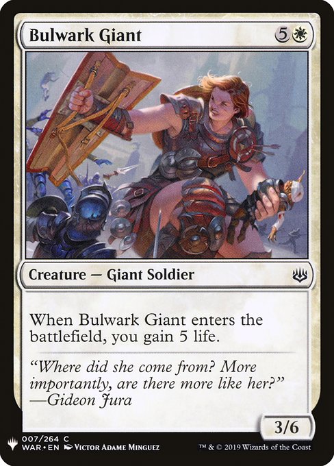 Bulwark Giant [Mystery Booster #0042] (WAR-C)