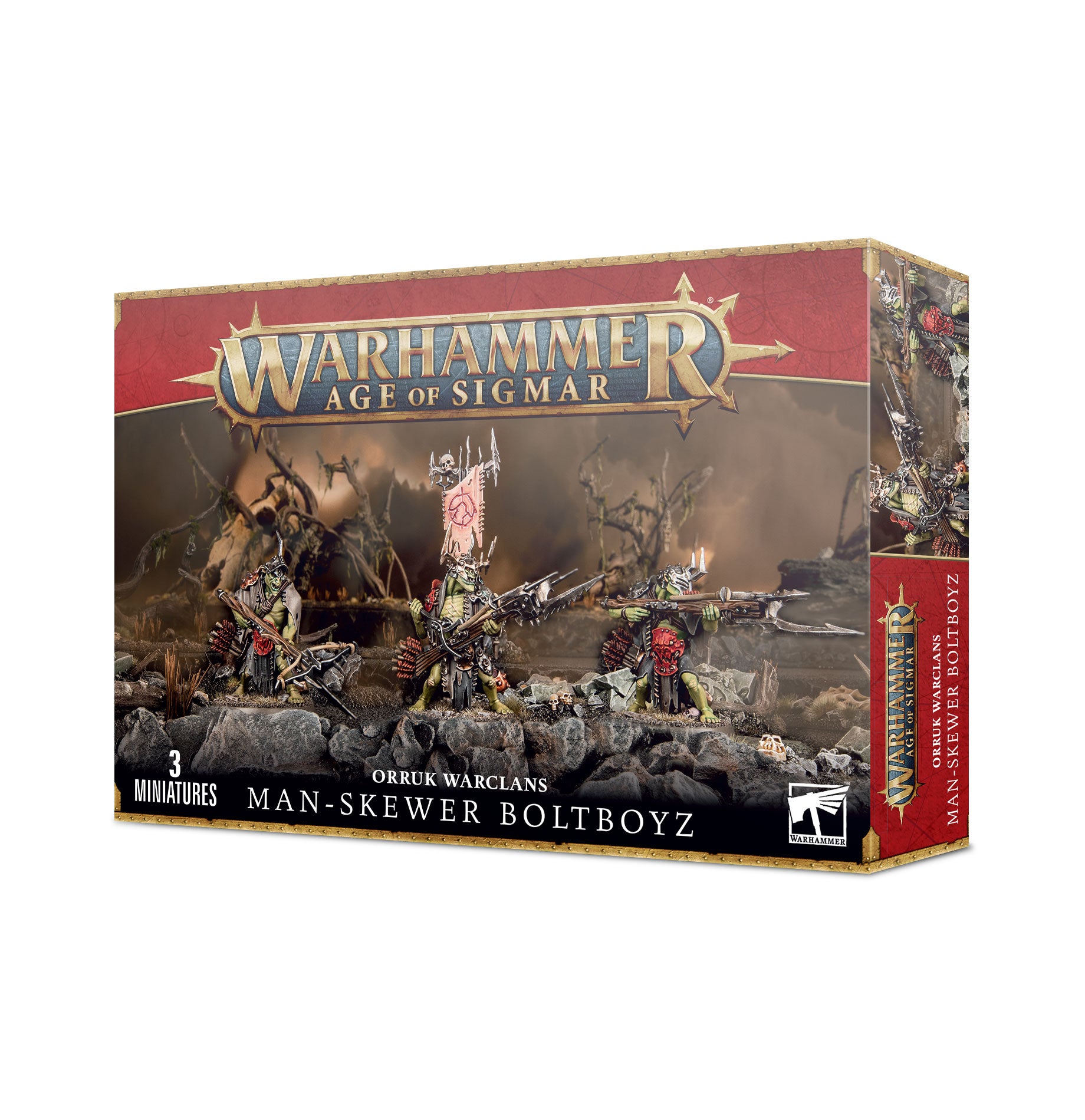 Age of Sigmar: Orruk Warclans - Kruleboyz: Man-Skewer Boltboyz