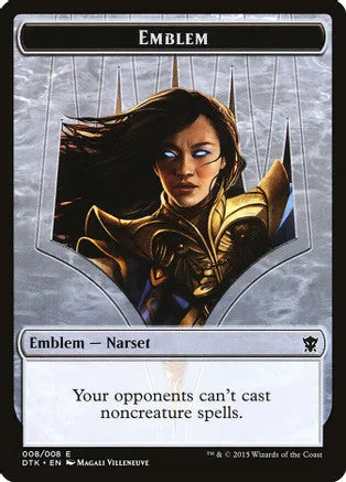 Emblem - Narset Transcendent  (DTK-T)