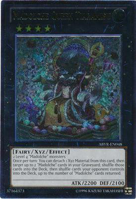 Madolche Queen Tiaramisu (UTR) (ABYR-EN048) Ultimate Rare - Near Mint Unlimited