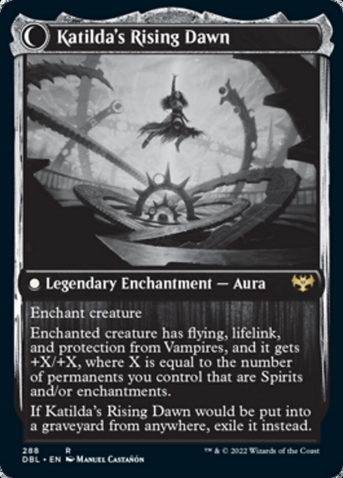 Katilda, Dawnhart Martyr // Katilda's Rising Dawn [#288] (DBL-R)
