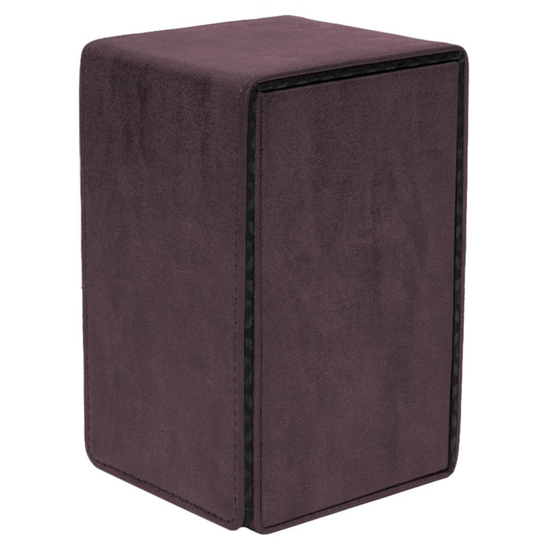 Ultra-PRO: Alcove Tower Deck Box - Suede Collection: Amethyst