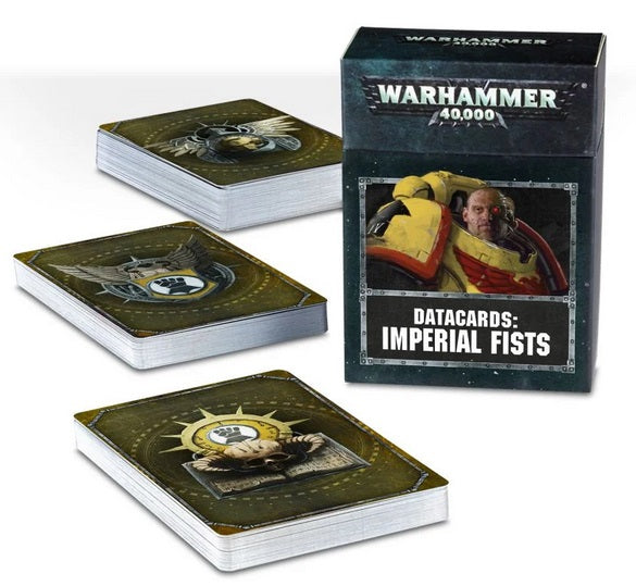 40K: Datacards - Adeptus Astartes: Imperial Fists (8th) (OOP)