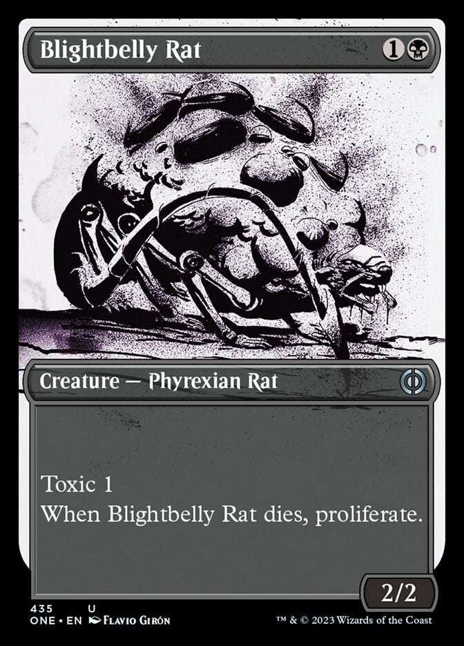 Blightbelly Rat [#435 Compleat FOIL] (ONE-C)