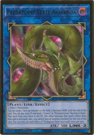 Predaplant Verte Anaconda (MGED-EN036) 1st Edition