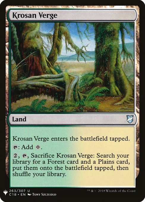 Krosan Verge [Mystery Booster