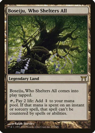 Boseiju, Who Shelters All (CHK-R) Light Play