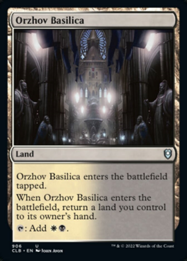 Orzhov Basilica [#906 Commander Decks] (CLB-U)