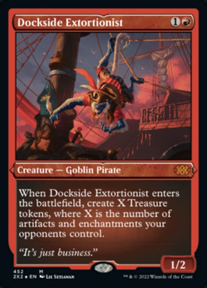 Dockside Extortionist [#452 Etched Foil] (2X2-M)