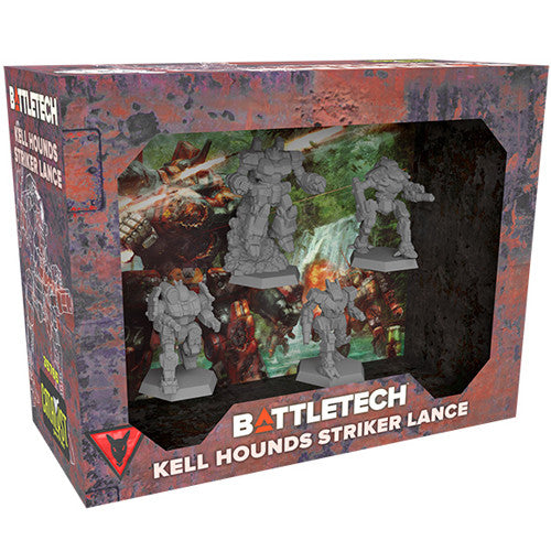 BattleTech: Miniature Force Pack - Kell Hounds: Striker Lance (PHD Exclusive)