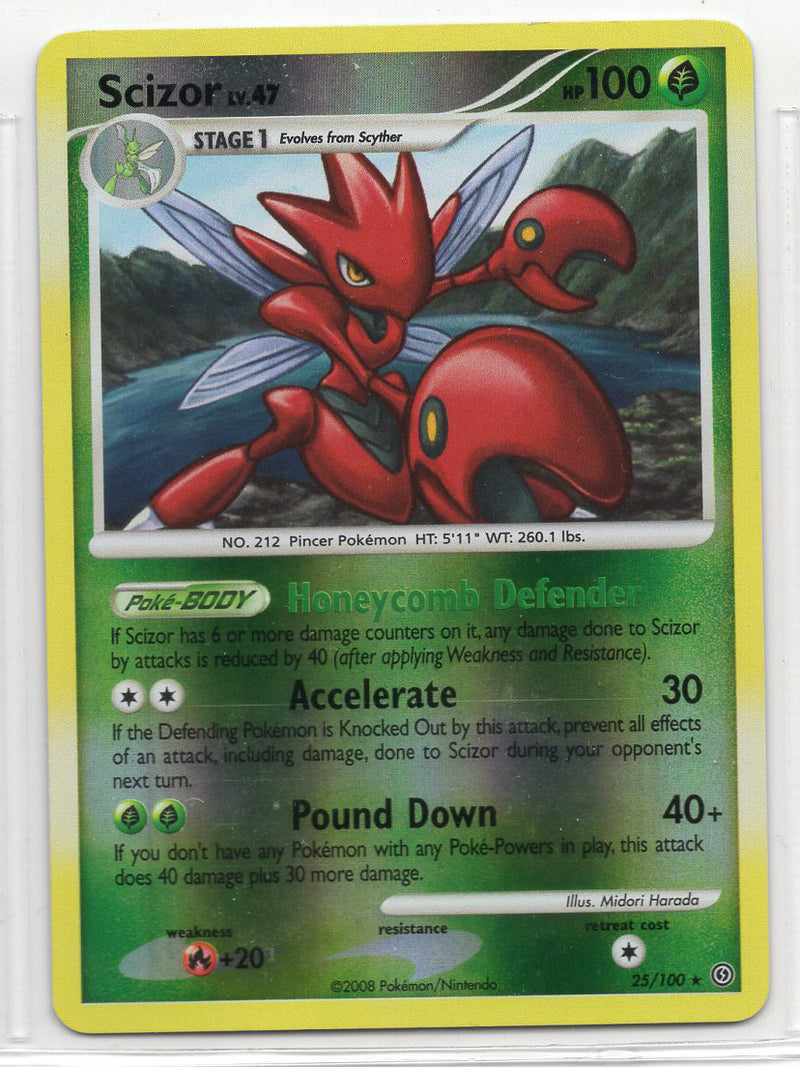 Scizor (25/100) Reverse Holofoil