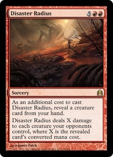 Disaster Radius (CMD-R)