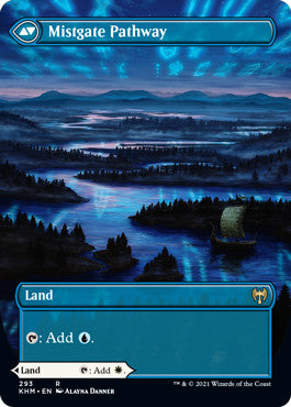 Hengegate Pathway // Mistgate Pathway [Alternate-Art Borderless #293] (KHM-R)