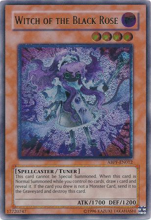 Witch of the Black Rose (UTR) (ABPF-EN012) Ultimate Rare - Near Mint Unlimited