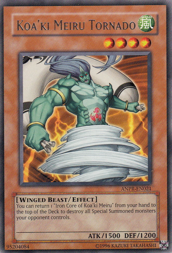 Koa'ki Meiru Tornado (ANPR-EN021) Rare - Near Mint Unlimited