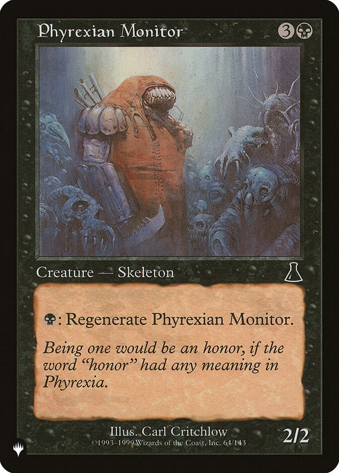 Phyrexian Monitor (UDS-C-LIST)