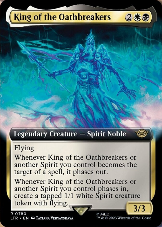 King of the Oathbreakers [#0780 Extended Art Surge Foil] (LTR-R)