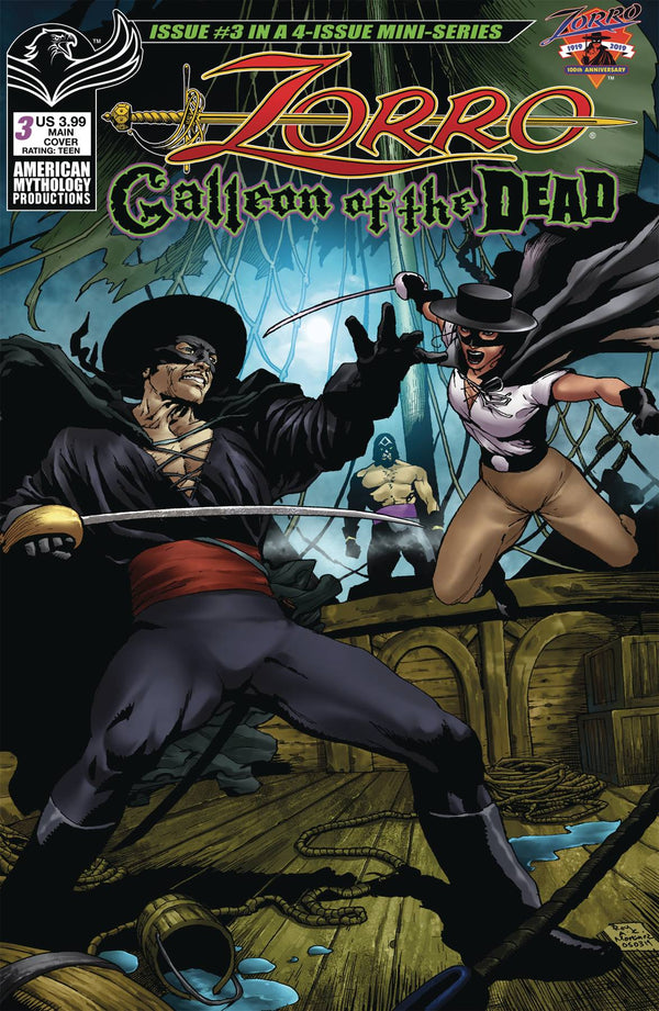 ZORRO GALLEON OF DEAD #3 CVR A MARTINEZ