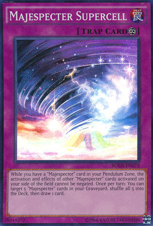 Majespecter Supercell (BOSH-EN074) Super Rare - Near Mint Unlimited