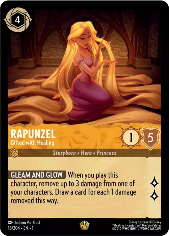 Rapunzel - Gifted with Healing (The First Chapter 18/204) Legendary - Near Mint