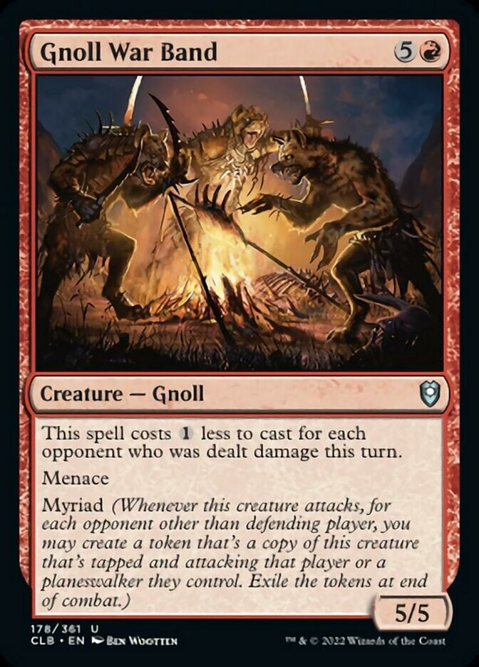 Gnoll War Band (CLB-U)
