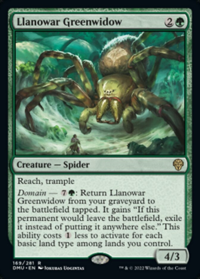 Llanowar Greenwidow (DMU-R)