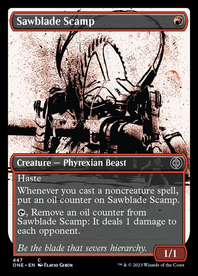 Sawblade Scamp [#447 Compleat FOIL] (ONE-C)
