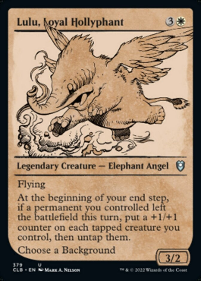Lulu, Loyal Hollyphant [#379 Showcase] (CLB-U)