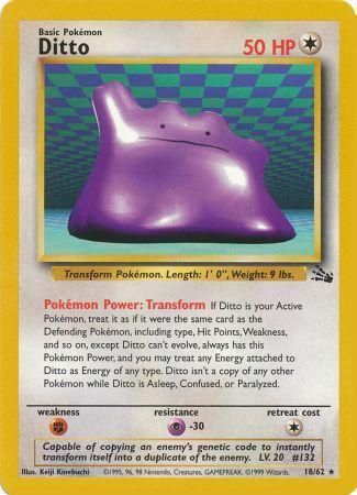 Ditto  - 18/62 (FO) Rare - Near Mint Unlimited