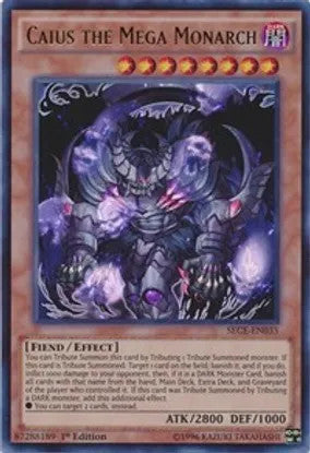 Caius the Mega Monarch (SECE-EN035) Light Play