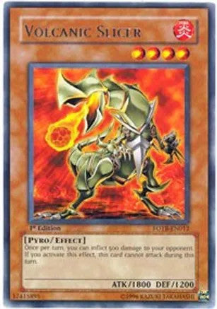 Volcanic Slicer (FOTB-EN012) Rare