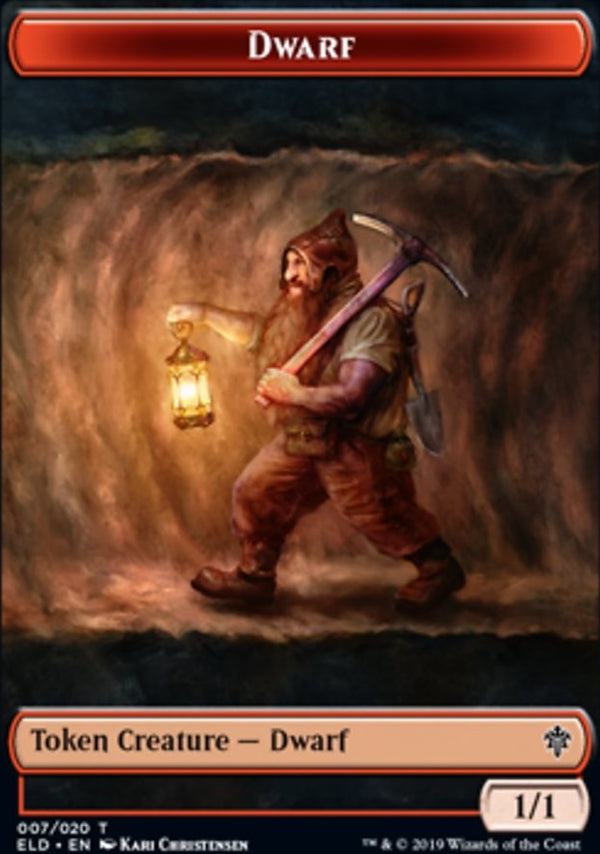 Dwarf Token [#07/20] (ELD-T)