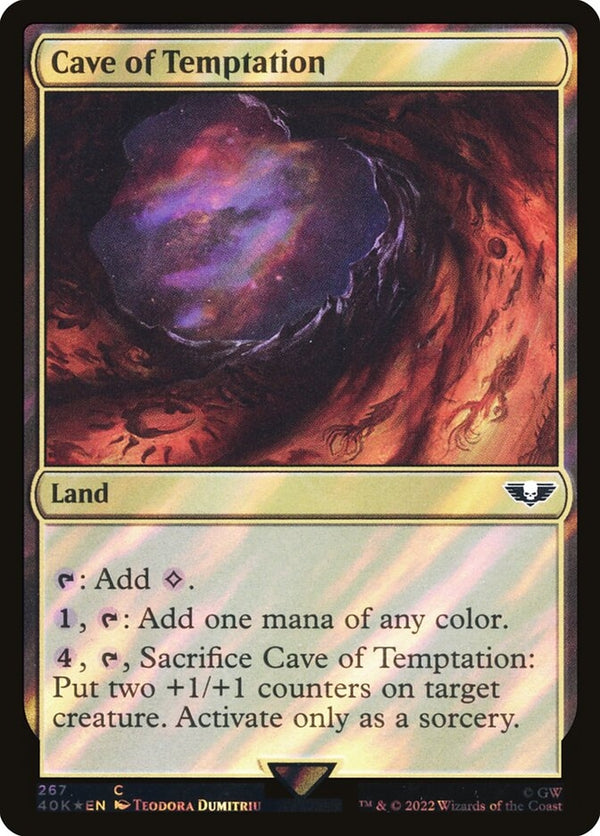 Cave of Temptation [#267 Surge Foil] (40K-C-FOIL)