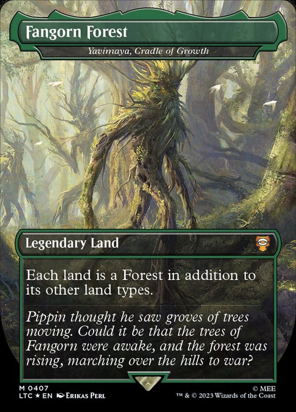 Fangorn Forest - Yavimaya, Cradle of Growth [#0407 Surge Foil] (LTC-M)