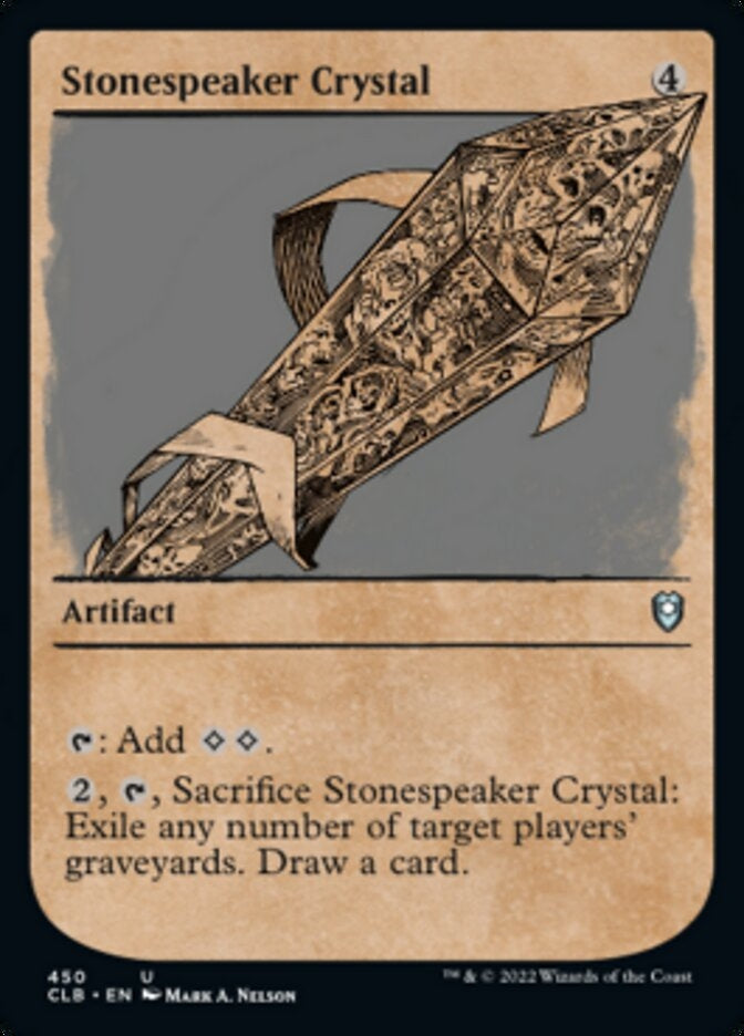 Stonespeaker Crystal [#450 Showcase] (CLB-U)
