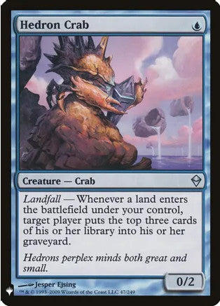 Hedron Crab (ZEN-U-LIST)