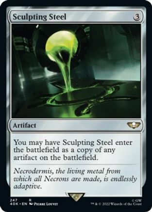Sculpting Steel [#247] (40K-R)