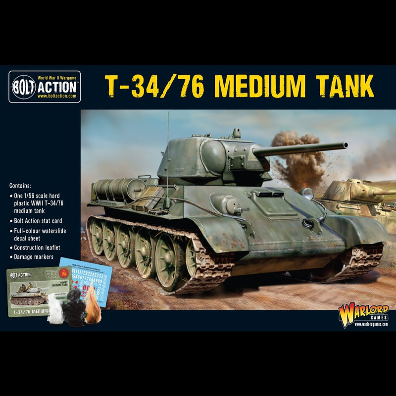 Bolt Action: Soviet T34/76 Medium Tank