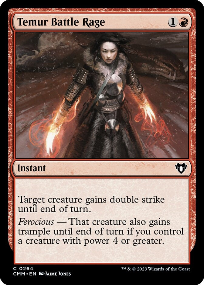 Temur Battle Rage [#0264] (CMM-C)