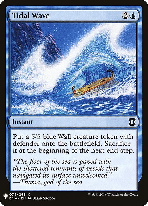 Tidal Wave [Mystery Booster #0526] (EMA-C)