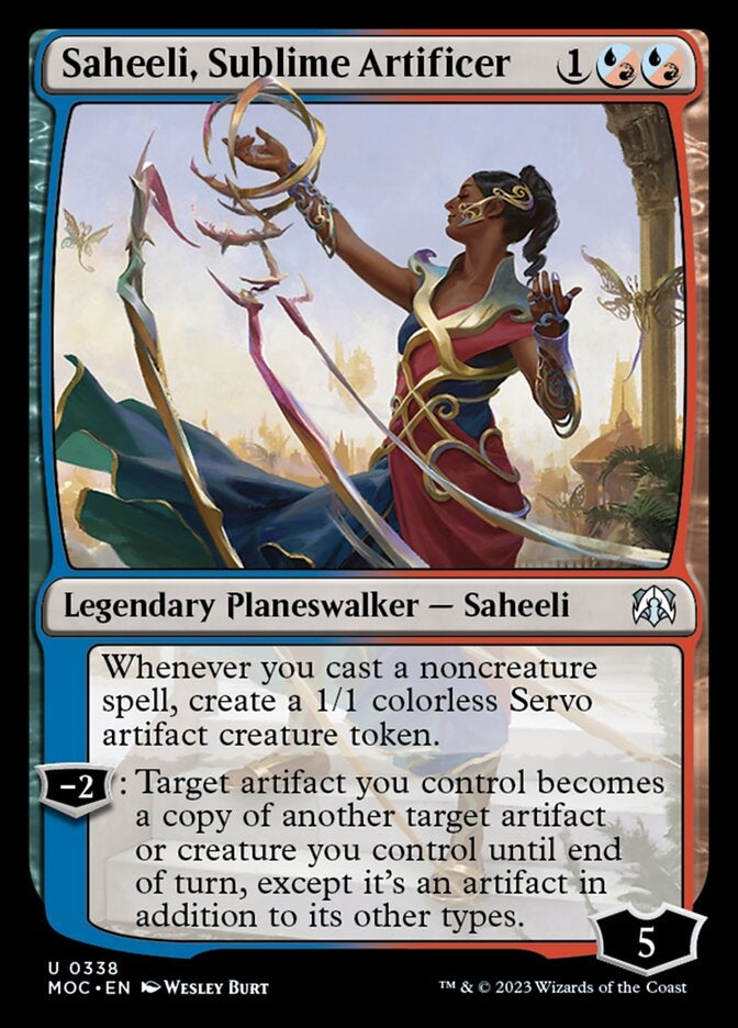 Saheeli, Sublime Artificer [