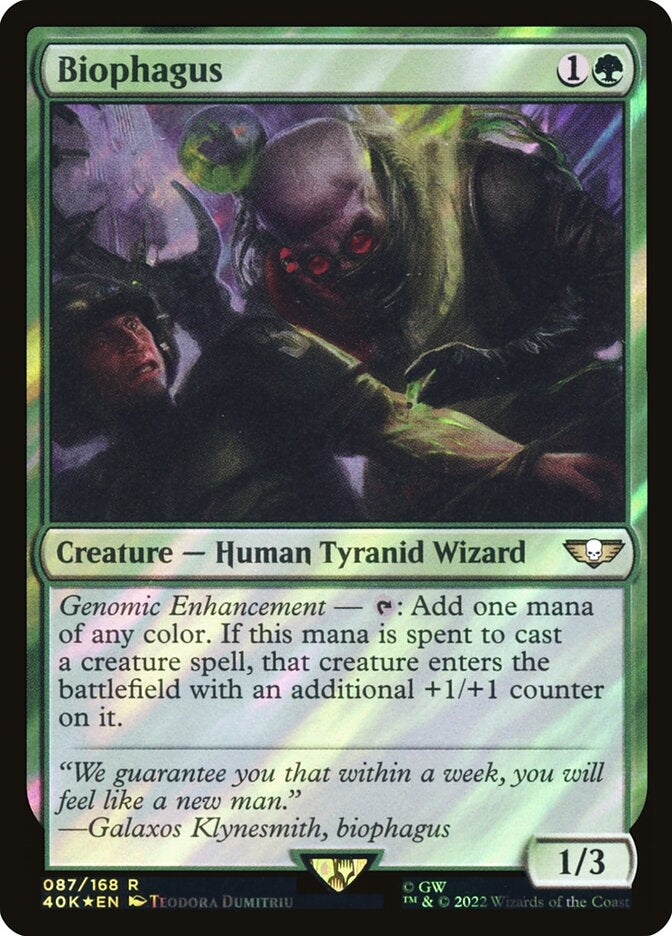 Biophagus [#087 Surge Foil] (40K-R-FOIL)