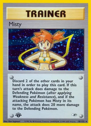 Misty (18/132) Moderate Play